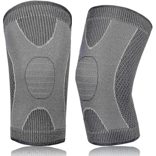 2 Pack Cuivron Genouillère Manches Pour Femmes & Hommes Arthrite Douleur Soulagement Et Soutien Compression Genou Manche