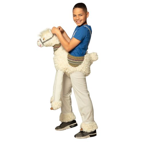 Déguisement À Dos De Lama Blanc Enfant