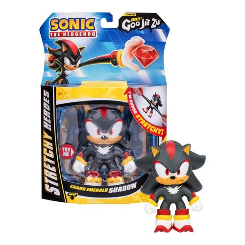 Heroes of Goo Jit Zu Sonic the Hedgehog Chaos Emerald SHADOW Stretchy Hero