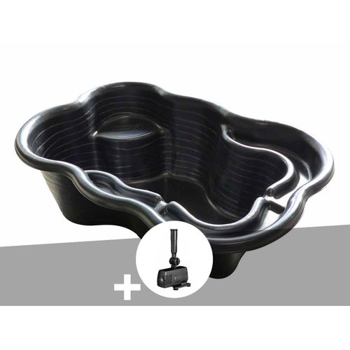 Bassin Préformé Iris Si 1,09 M? 240 L + Pompe De Filtration - Ubbink