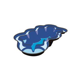 Bassin Préformé Neptunus V - 8,74 M² - 3800 L
