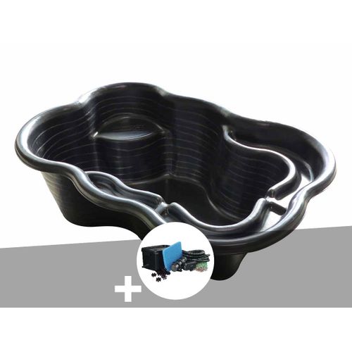 Bassin Préformé Iris Si 1,09 M? 240 L + Filtre De Berge/Gravitaire Ubbink