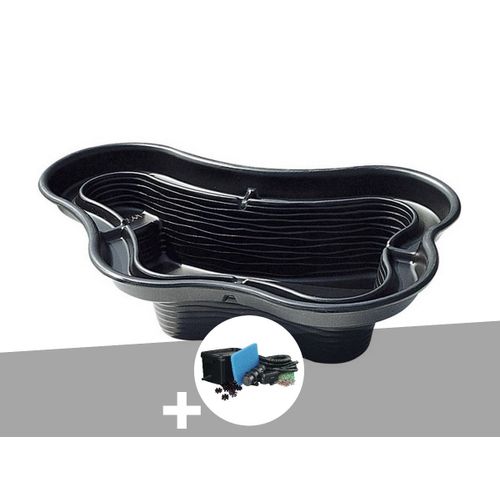 Bassin Préformé Calmus 1 M? - 220 L + Filtre De Berge/Gravitaire - Ubbink