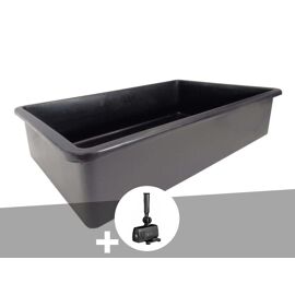 Bassin Préformé Victoria Quadro Rectangulaire 0,83 M? 475 L + Pompe Filtration - Ubbink