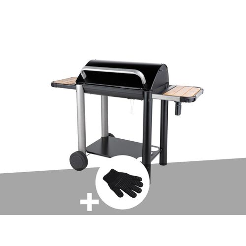 Barbecue charbon Vulcano 3000 + Gant de protection - Somagic