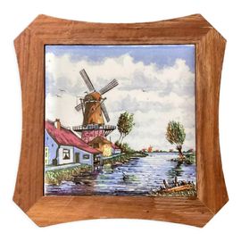 Dessous De Plat Carreau Multicolore