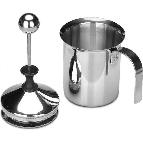 Mousseur à lait en acier inoxydable 400 ml, ustensile de cuisine