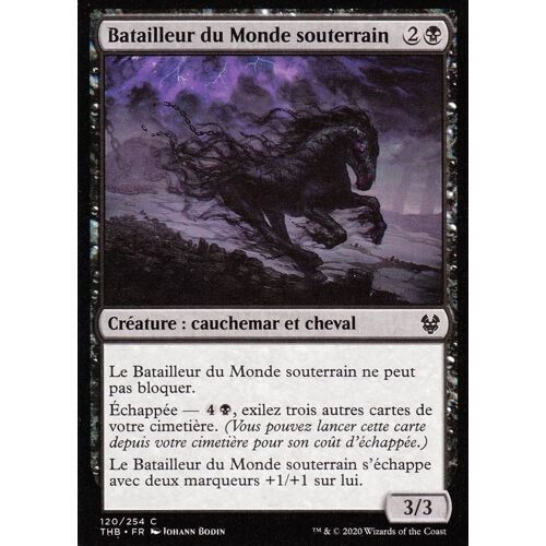 Batailleur Du Monde Souterrain - Mtg - Théros Par- Delà La Mort - C - 120/254