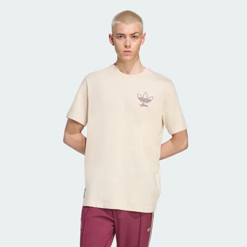 T-Shirt Graphique Ajax Terrace Icons Adidas - Halo Ivory - Xs