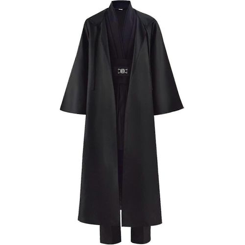 Costume Tunique De Chevalier Pour Adulte, Ensemble Complet, Robe À Capuche, Uniforme Jedi, Costume D'halloween Pour Homme, Cape De Cosplay, Taille M