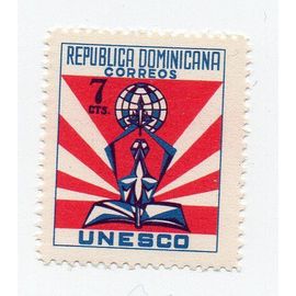 République Dominicaine- 1 Timbre Neuf U.N.E.S.C.O