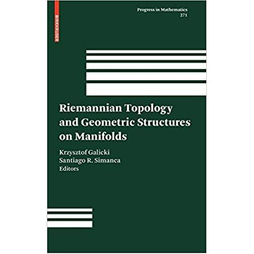 Riemannian Topology And Geometric Structures On Manifolds