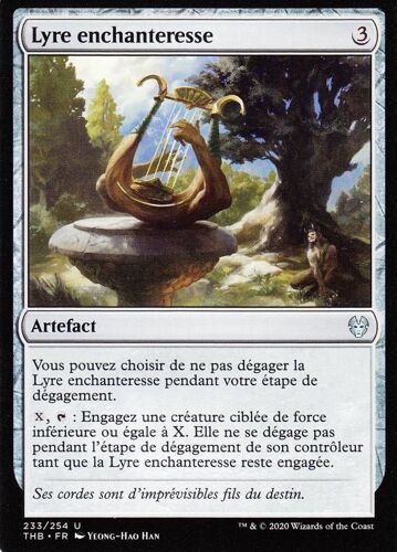 Lyre Enchanteresse - Mtg -Théros Par- Delà La Mort - U - 233/254