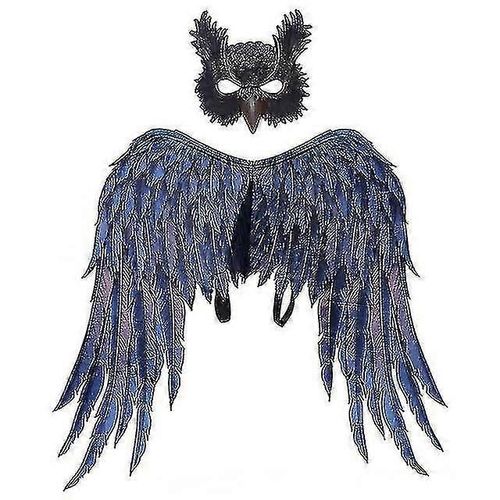 Costume D'ailes De Dragon Pour Enfants, Ensemble De Masques Et De Queue De Dinosaure, Costume Pour 2 Adultes