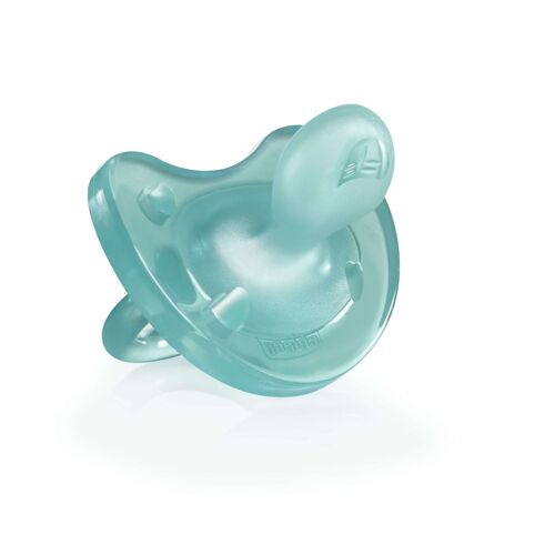 Sucette Physio Soft En Silicone 0-6m Bleu - Chicco