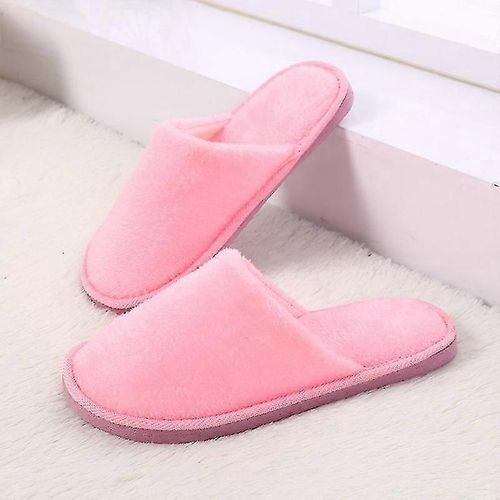 Chaussons Moelleux En Peluche Pour Femme, Chaussures D'hiver Chaudes Et Moelleuses, Motif Dessin Animé, Chien Aux Grands Yeux, Confortables, En Coton, Pour L'intérieur, Taille 40
