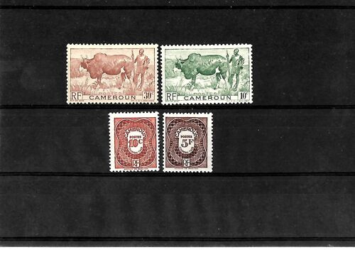 Cameroun - Lot De 4 Timbres Neufs **- Gomme Intacte - 1 Er Choix - Photo Contractuelle