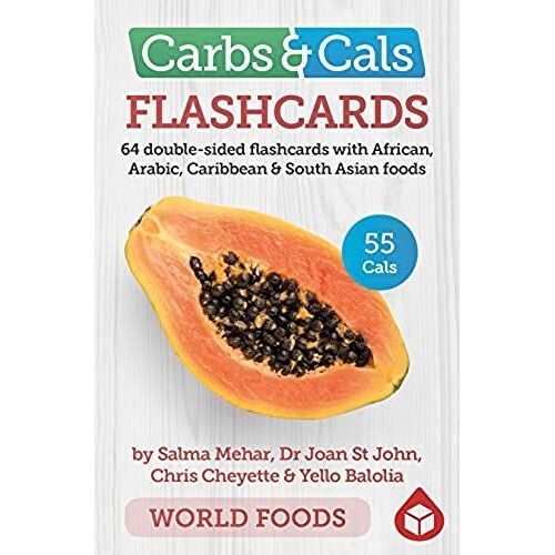 Carbs & Cals Flashcards World Foods