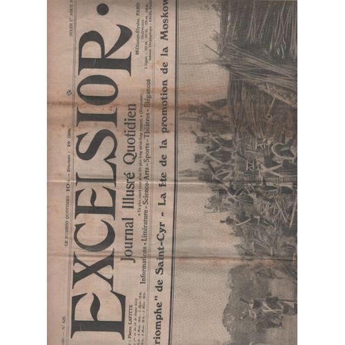 Excelsior N°625 Saint_Cyr La Fête De La Promotion