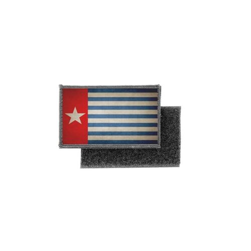 Patch Ecusson Imprime Badge Vintage Drapeau West Papua Papouasie Occidentale