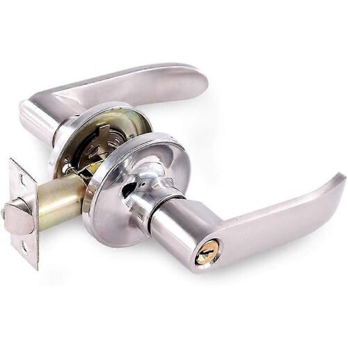 Poignée de porte antirouille en acier inoxydable, poignée anticorrosion, levier en forme de boule, boutons de quincaillerie, serrure intérieure pour entrée, couloir et salle de bain - Pour 70
