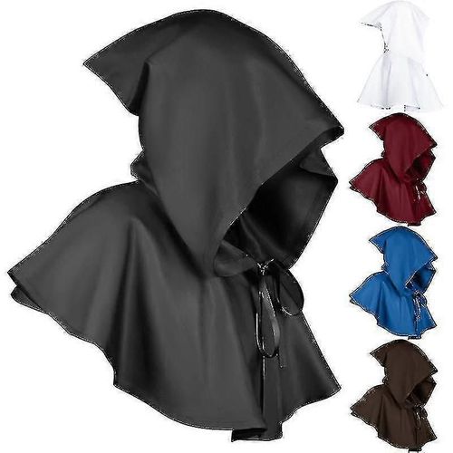 Cape À Capuche Unisexe Pour Halloween, Cosplay, Fête, Adulte
