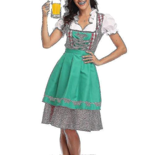 Costume D'oktoberfest Pour Femme, Tenue Traditionnelle Allemande Bavaroise, Tenue De Carnaval, Robe De Demoiselle D'honneur, Taille Xxl