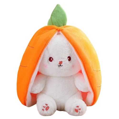 Lapins Muppet Toys Peluche réversible Carottes Fraises Lapin Oreiller-Carotte Lapin