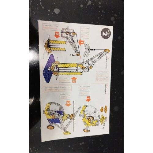 Notice Meccano Boite 2