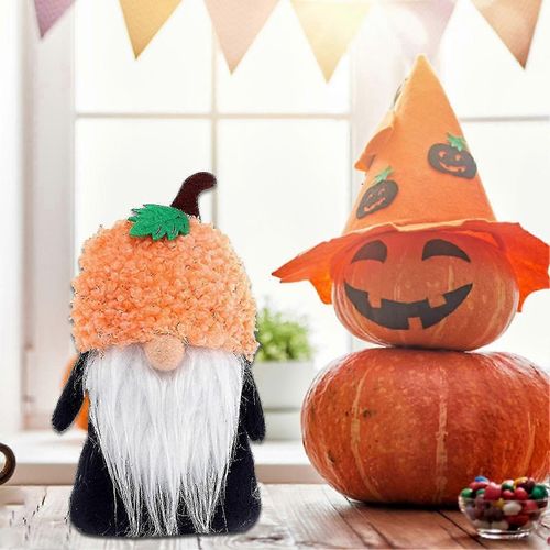 Peluches de nains sans visage pour Halloween Figurines de collection suédoises de nains sans visage