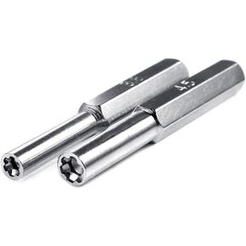 Kal-Lot De 2 Embouts Pour Tournevis Compatible Avec Console Et/Ou Jeux Nintendo Nes, Snes, N64, Gamecube, Gameboy, Sega Megadrive, Master System...