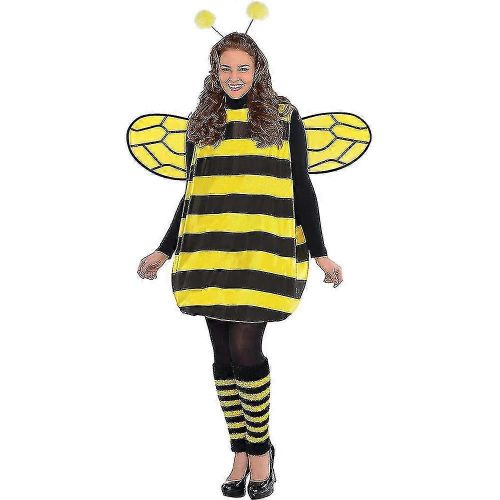 Kit De Déguisement D'abeille Pour Halloween, Déguisement De Cosplay D'abeille Pour Femme, Accessoires De Déguisement D'abeille À Miel, Cadeaux De Fête D'halloween, Niuniu-S