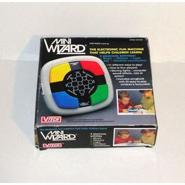 Wizard Mini Jeu De Societe Electronique Anglais Vtech Vintage 1987 Jeu Style Simon