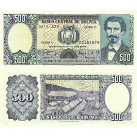 Billet Bolivie 500 Bolivia