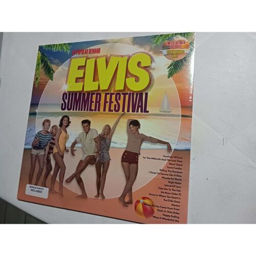 Elvis Presley Summer Festival Lp 33 Tours Yellow Vinyl Jaune ! 20 Outtakes !