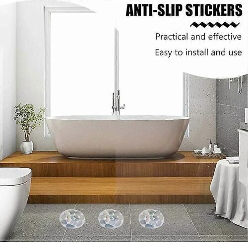 Autocollants antidérapants pour baignoire, autocollants antidérapants pour baignoire, douche, autocollants antidérapants, autocollants imperméables pour escaliers, salle de douche Fontainebleau, 8 pièces