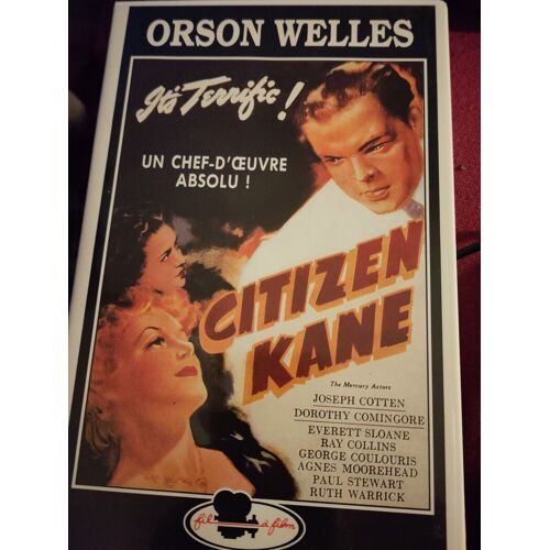 Citizen Kane Un Film De Et Avec Orson Welles Aux Éditions Fil À Film Au Format Vhs Cassette Usa - 1941 - Noir Et Blanc - 120 Minutes Environ - Version Originale Sous-Titrées