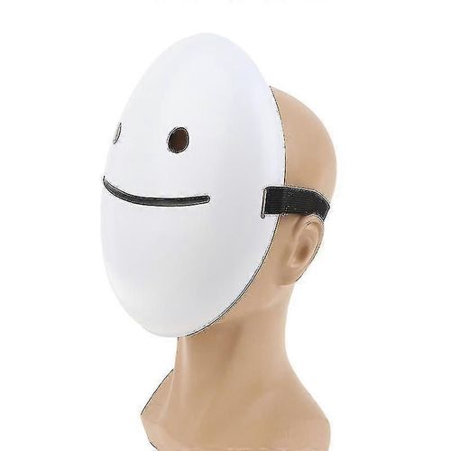 Masques D'halloween Cosplay Masques De Rêves Dessin Animé Anime Masques De Sourire Blanc Casque