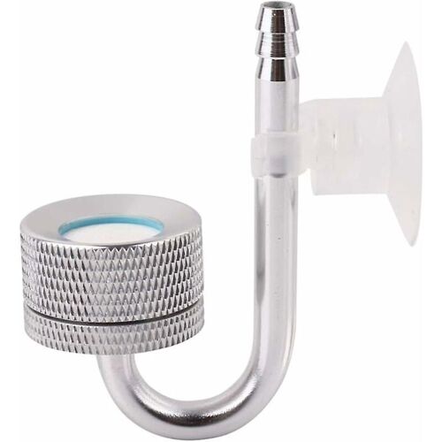 Système De Diffuseur D'atomiseur Pour Aquarium, Diffuseur De Co2 Pour Aquarium, Réacteur Au Dioxyde De Carbone, Plantes Aquatiques Pour Aquarium (Argent)