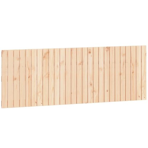 vidaXL Tête de lit murale 166x3x60 cm Bois massif de pin