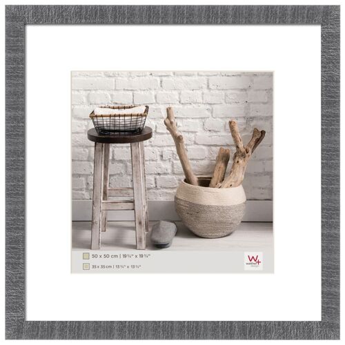 Walther Design Cadre photo Home 50x50 cm Gris