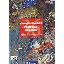 36 Commentaires Composés Rédigés