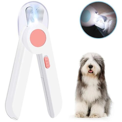 Coupe-Griffes Pour Chiens Et Chats, Avec Lumière Led Pour Éviter De Trop Couper Les Ongles, Lime À Ongles Et Lame Tranchante, Outils De Coupe Offerts 