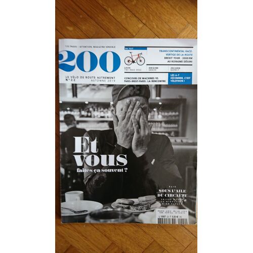 200 N° 22 " Le Vélo De Route Autrement "