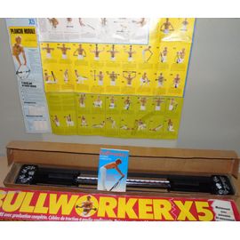 Bullworker X5 Modèle Homme Complet Avec Planche Murale Et Livret D Exercices