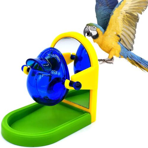 Jouet D'entraînement Pour Oiseaux, Jouet Éducatif De Table Pour Perroquets, Jouet Alimentaire Antifuite Pour Perroquets, Calopsittes, Couleur Aléatoire