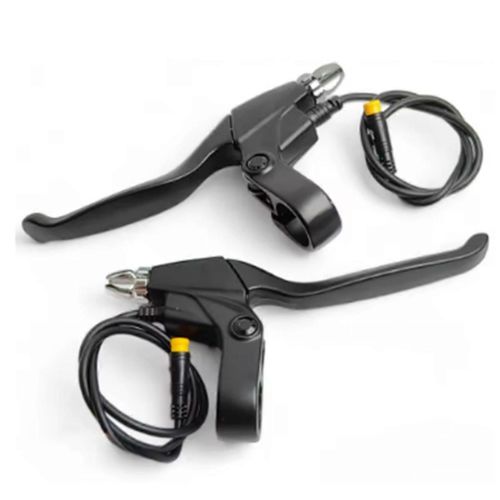 Pour Paire De Leviers De Frein Électriques Pour Vélo Électrique, Leviers Courts Mécaniques, Câble Découpé