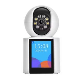Caméra D'interphone Vidéo 2mp Wifi Ip Caméra Babyphone Écran 2,8 Pouces Caméra Wifi Pour Maison Intelligente Suivi Automatique