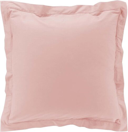 Taie D'oreiller À Volants Plats Interior Softness, Rose, 50 X 50 Cm