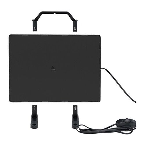 Chauffage Thermostatique Pour Poulailler 160 W, Panneau Chauffant Pour Volailles, Température De 0 À 99 °C, Chauffage Radiant Pour Ferme
